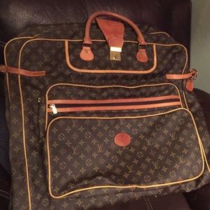 1970s Vintage Louis Vuitton garment bag